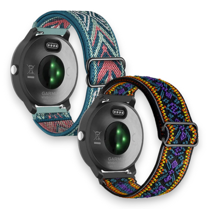 Elastičen pašček "Vancle" za modele znamke Garmin – Infostyle – Zelena