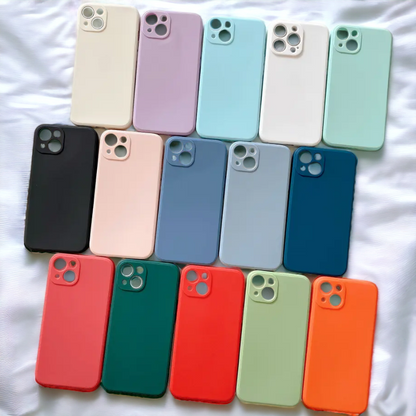Silikonski ovitek "Rainbow" za iPhone 14 Pro Max – Infostyle – Svetlo roza / TPU silikon