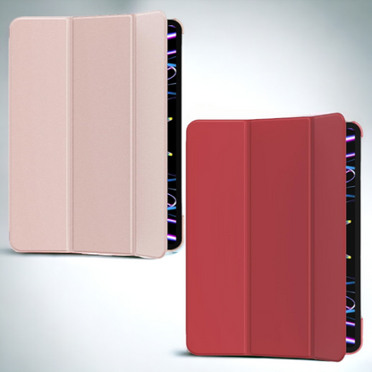 Preklopna torbica "Translucent" za tablični računalnik Apple iPad Pro 11 (2018-2022) in Air 4/5/6 – JETech – Svetlo roza