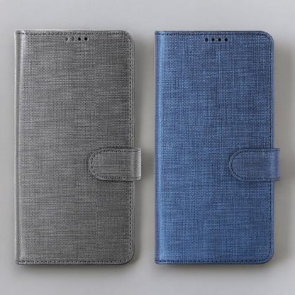 Preklopna torbica "Foluu Premium" za Xiaomi Redmi Note 11 Pro 4G/5G – Siva / Ekološko usnje + TPU silikon