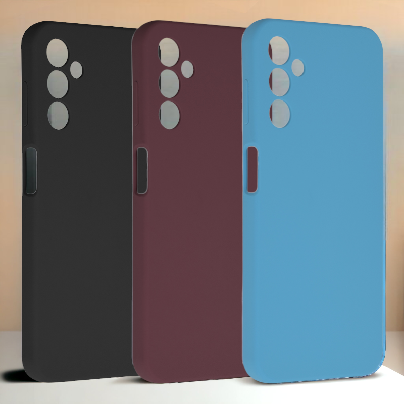 Silikonski ovitek "Soft Edge" za Samsung Galaxy A54 – Techsuit – Črna / TPU silikon