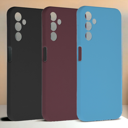 Silikonski ovitek "Soft Edge" za Samsung Galaxy A54 – Techsuit – Črna / TPU silikon
