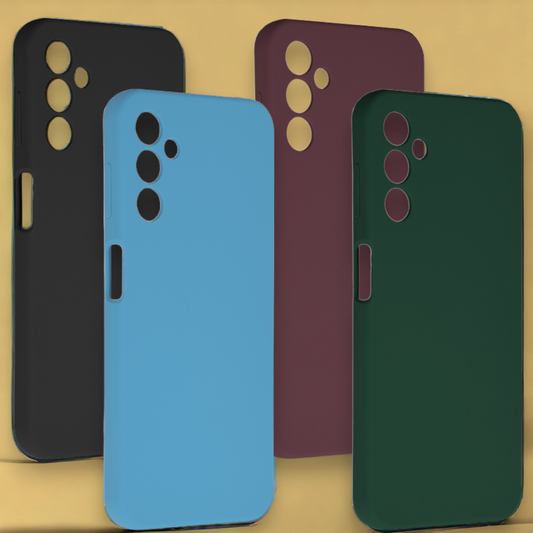 Silikonski ovitek "Soft Edge" za Samsung Galaxy A24 – Techsuit – Črna / TPU silikon