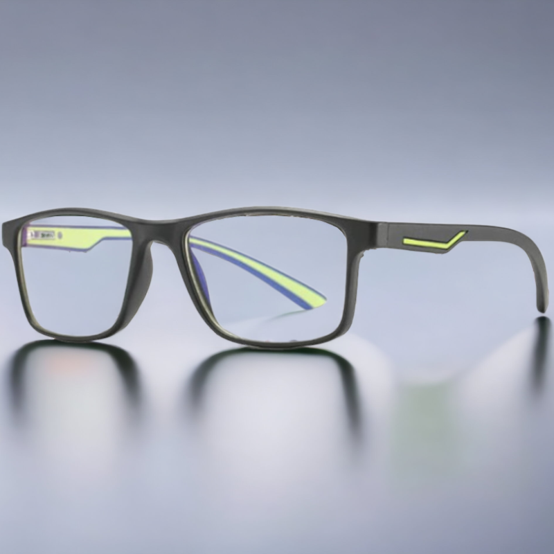 Modna očala z zaščito proti modri svetlobi "Rectangular" – Techsuit