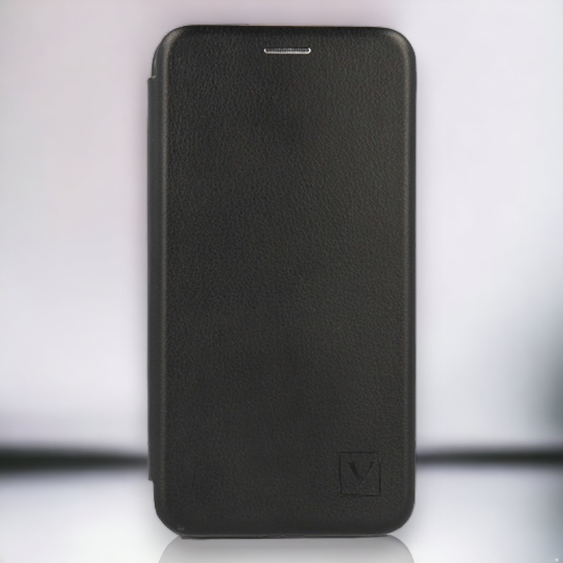 Preklopna torbica "Magnum" za Samsung Galaxy A14 – Vennus – Temno modra / Ekološko usnje + TPU silikon