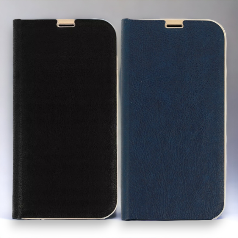 Preklopna torbica "chic" za Xiaomi Mi 11 Lite 4G/5G – Infostyle – Temno modra / Ekološko usnje + TPU silikon