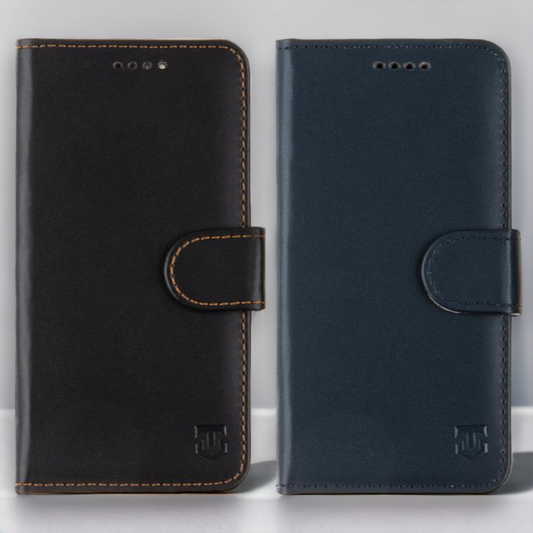 Preklopna torbica Tactical "Field Notes Pro" za Xiaomi Redmi Note 11T – Temno modra / Umetno usnje + PC