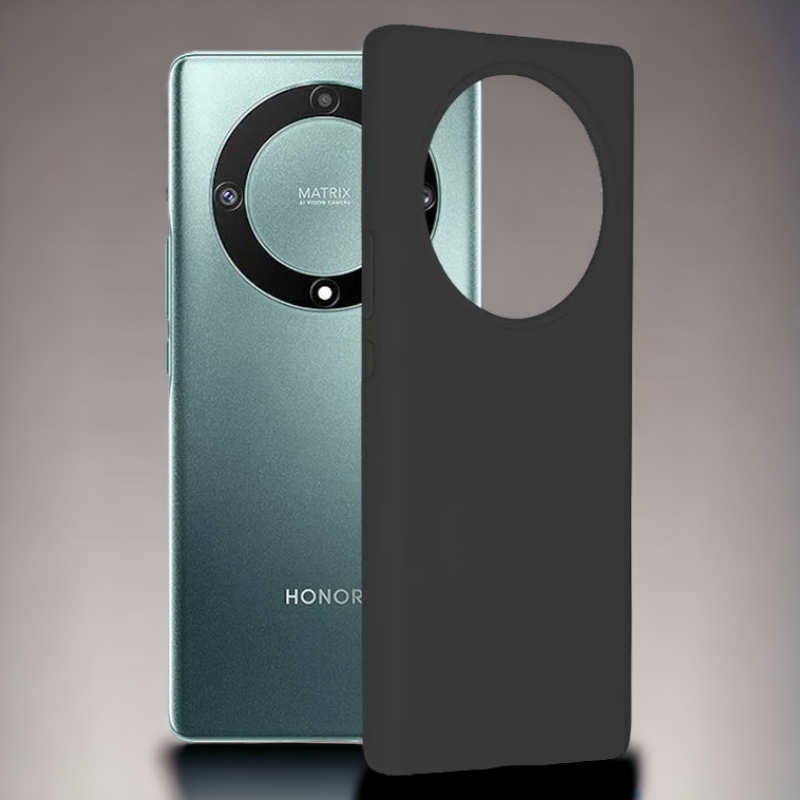 Silikonski ovitek "Soft Edge" za Honor Magic 5 Lite – Techsuit – Temno zelena / TPU silikon
