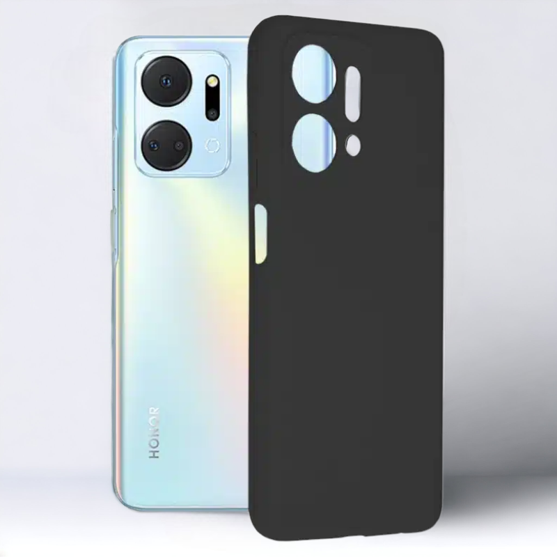Silikonski ovitek "Soft Edge" za Honor X7a – Techsuit – Svetlo modra / TPU silikon