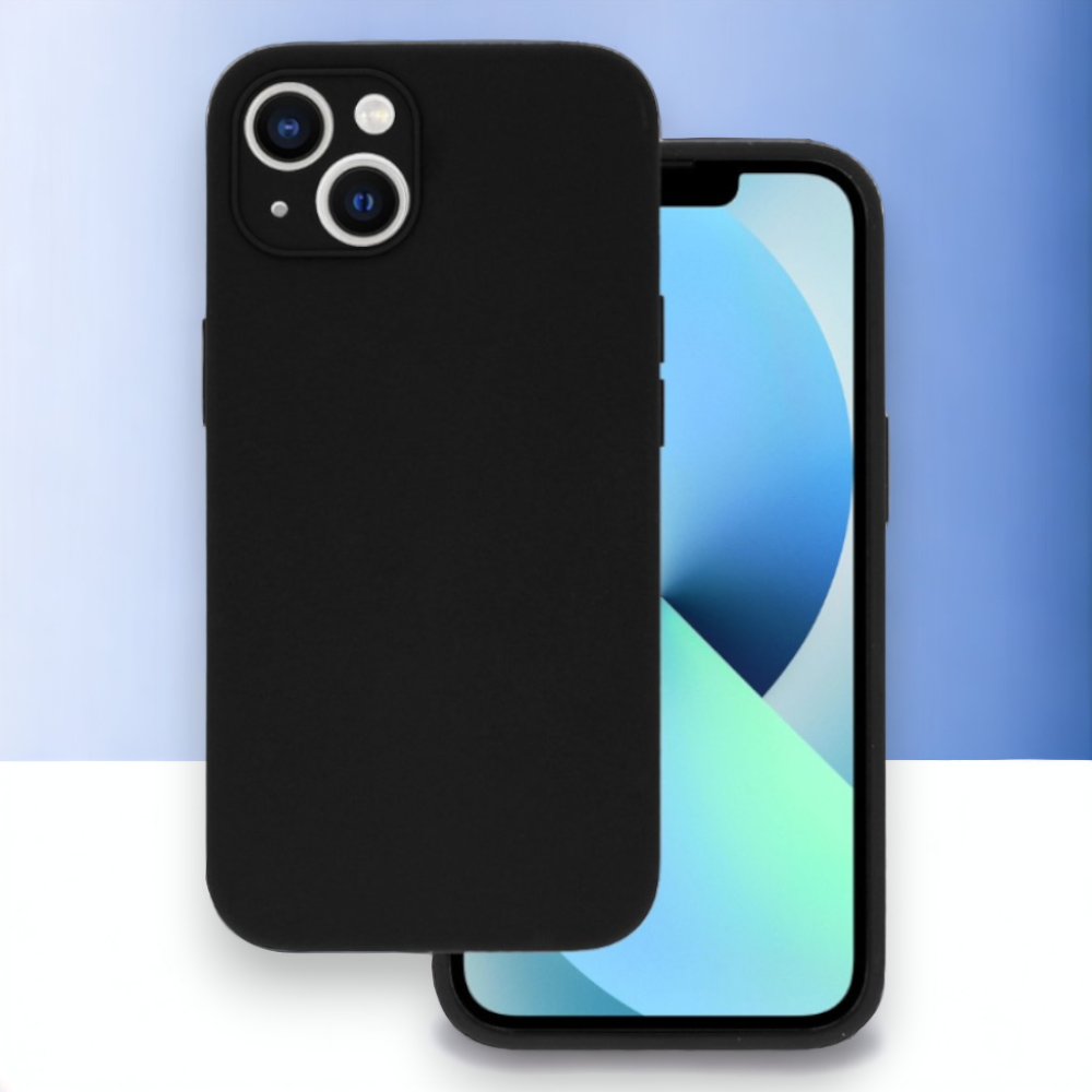 Silikonski ovitek "Lite" za Samsung Galaxy A03s – Vennus – Črna / Silikon