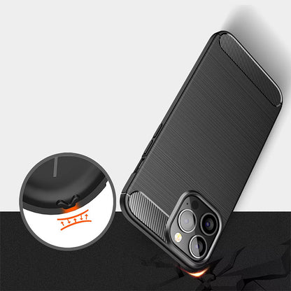 Ovitek "Carbon lite" za Xiaomi Poco M5S - Črna – Infostyle
