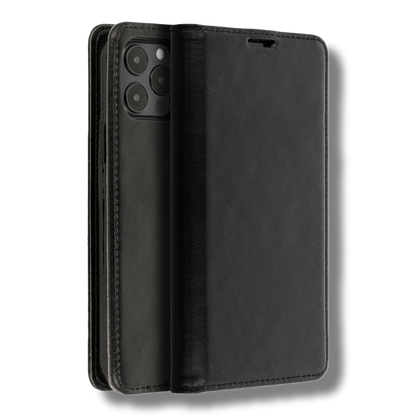 Preklopna torbica "Elite" za Realme C21 - Črna – Infostyle