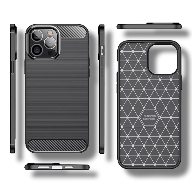 Silikonski ovitek "carbon lite" za Samsung Galaxy A32 4G - Črna – Infostyle