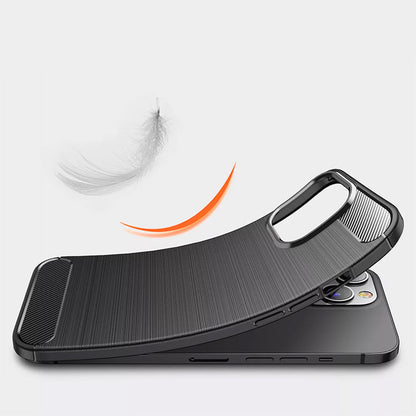 Silikonski ovitek "carbon lite" za Samsung Galaxy A32 4G - Črna – Infostyle