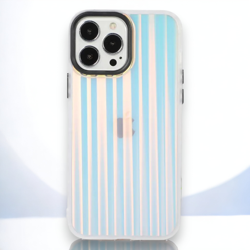 Silikonski ovitek "Holo" za iPhone 12 Pro Max - Črna – Infostyle