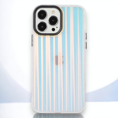 Silikonski ovitek "Holo" za iPhone 12 Pro Max - Črna – Infostyle