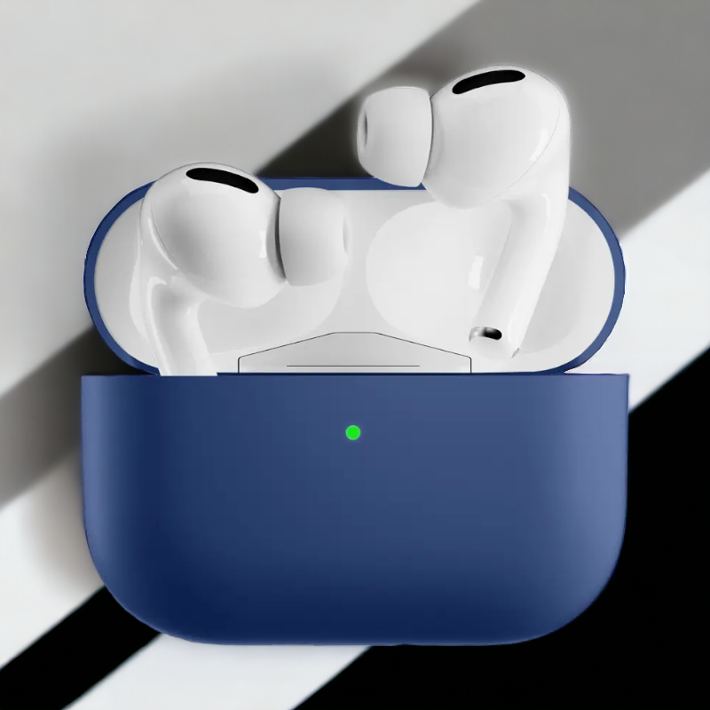 Silikonski ovitek za slušalke AirPods Pro 2 – Beline