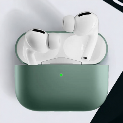 Silikonski ovitek za slušalke AirPods Pro 2 – Beline – Temno rdeča