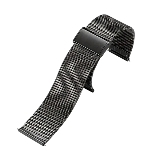 Microwear pas za uro, 20 mm – Infostyle – Črna
