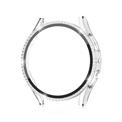 Okvir s cirkonima za Samsung Galaxy Watch 7 40mm – prozirni