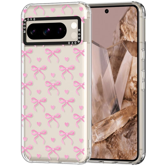 MOSNOVO-ovitek-za-Google-Pixel-8-Pro-Bowknot-Love:MOSNOVO ovitek za Google Pixel 8 Pro - Bowknot Love
