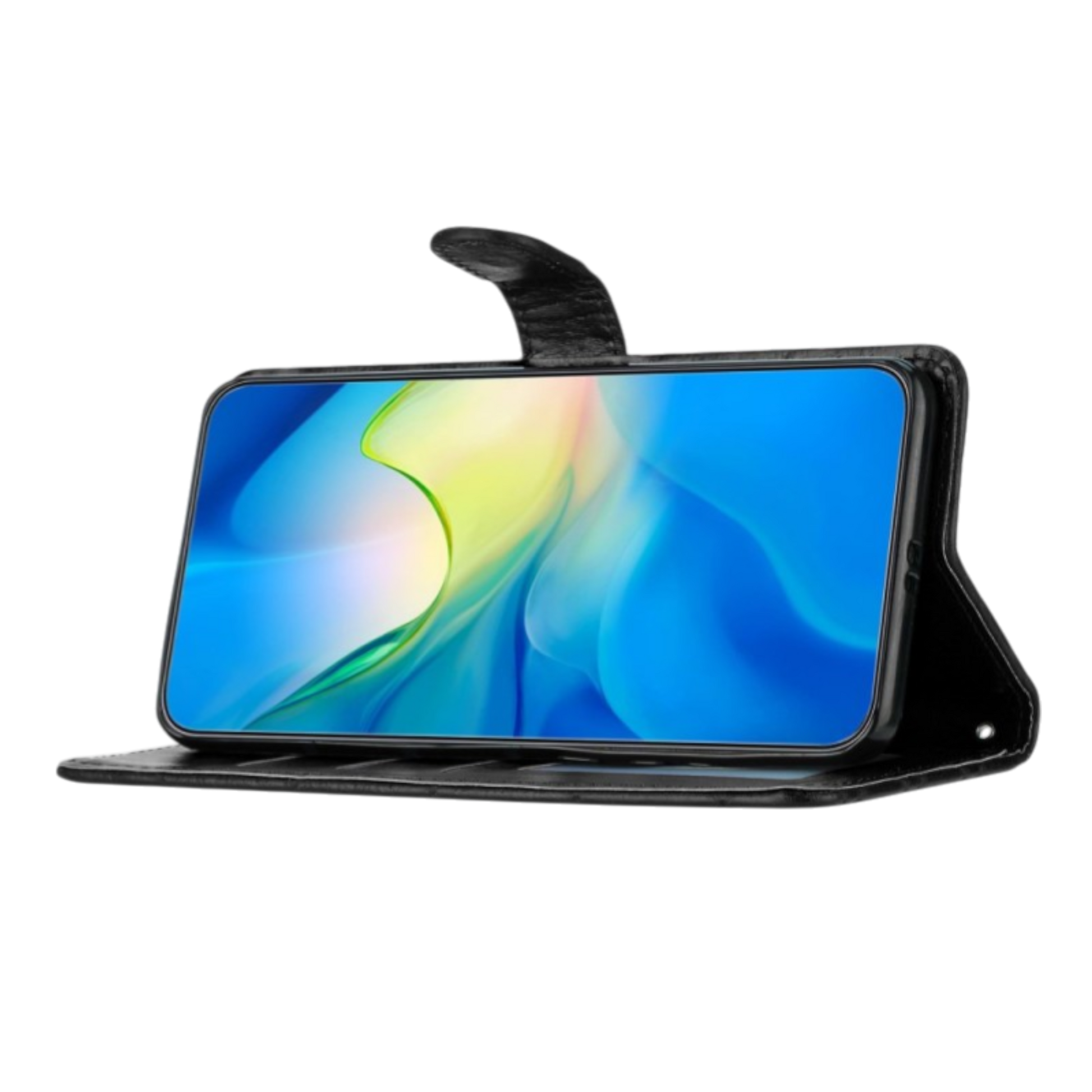 Preklopna torbica "Quilted" za Samsung Galaxy S7, črna – Infostyle