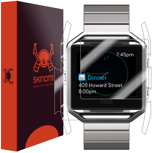 Skinomi TechSkin zaščitna folija za Fitbit Blaze – full body samoozdravljiva HD zaščita
