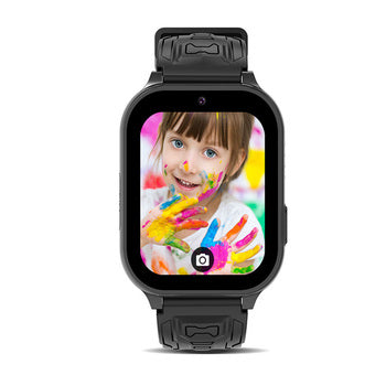 Blavec K02 Kids' Smartwatch – 4G GPS, SOS, Video Calls, Black (SWK02-P) - Black