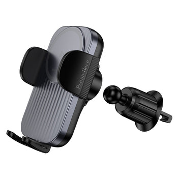 Borofone BH221 Path – avtomobilski nosilec s brezžičnim polnjenjem za telefone 4,5–7"