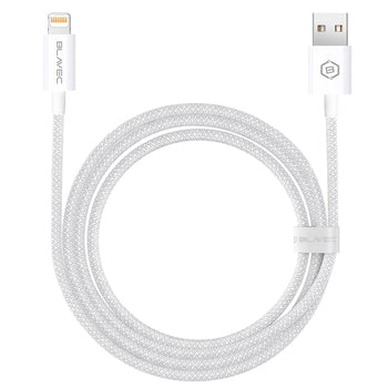 Blavec Candy USB na Lightning kabel 3 m – 2,4A, bijeli (CCA-UL24W30)