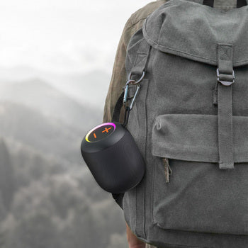 Blavec WS-05 Go Boom Bluetooth zvočnik 5W TWS FM USB - črna