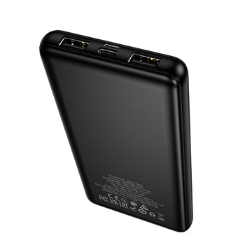 Borofone BJ88 Clever Power Bank 10000mAh 2x USB - črna