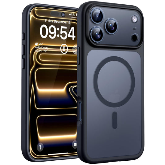 Ovitek-TOCOL-za-iPhone-17-Pro-MagSafe-mat-črna:Ovitek TOCOL za iPhone 17 Pro, MagSafe - mat črna