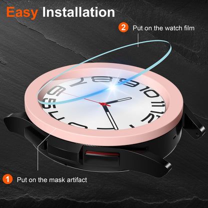 Zaščitno kaljeno steklo za Samsung Galaxy Watch 6 Classic 43mm – paket 4 kosov