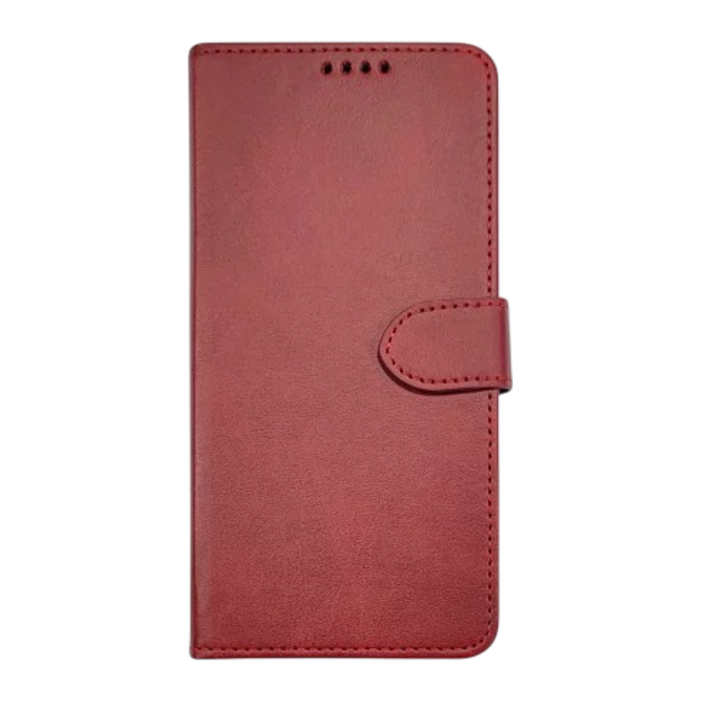 GIOPUEY preklopna torbica za Oppo A38 4G rdeča zaščitni etui z magnetnim zapiranjem in prostorom za kartice
