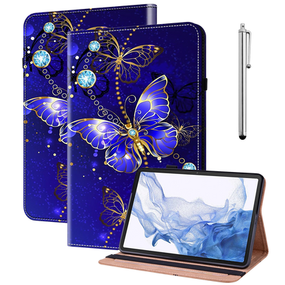 GLANDOTU ovitek za Xiaomi Redmi Pad 10.61 (2022) – flip etui z držalom za pisalo, Diamond Butterfly