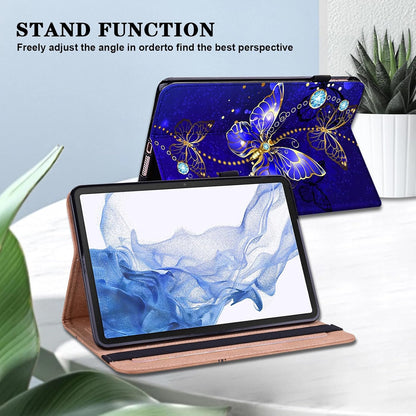 GLANDOTU ovitek za Xiaomi Redmi Pad 10.61 (2022) – flip etui z držalom za pisalo, Diamond Butterfly