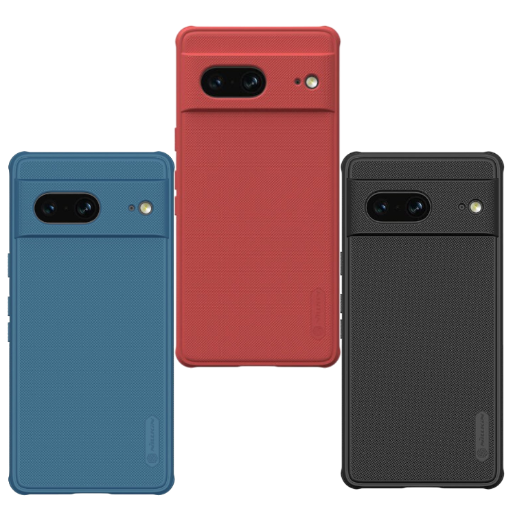 Ovitek "Nillkin Super Frosted" za Google Pixel 7 – Črna