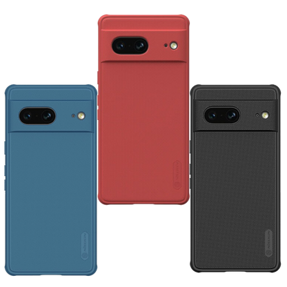 Ovitek "Nillkin Super Frosted" za Google Pixel 7 – Črna