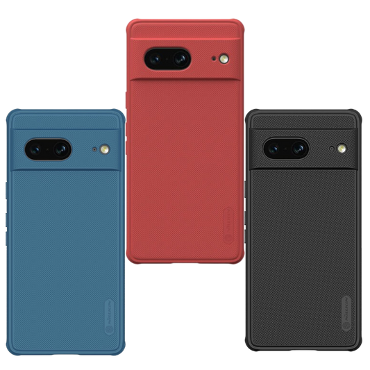 Ovitek "Nillkin Super Frosted" za Google Pixel 7 – Črna