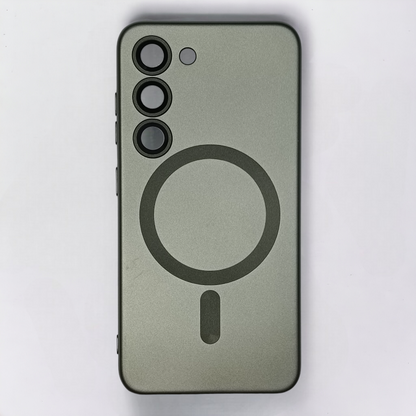 Silikonski ovitek "ColorMag" s tehnologijo MagSafe za Samsung Galaxy S22 Ultra – Infostyle