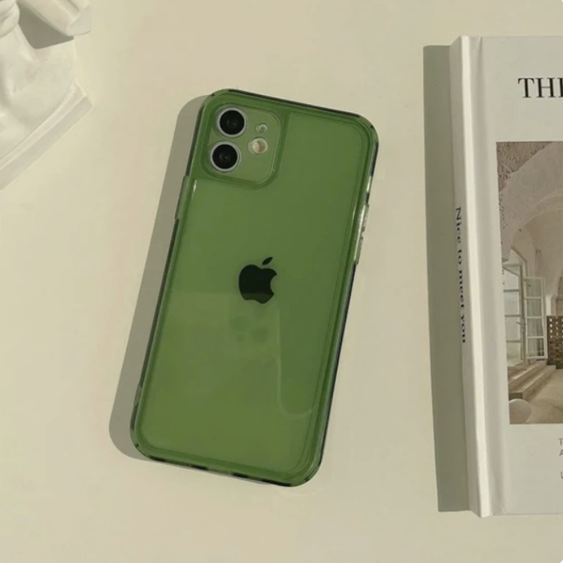 Silikonski ovitek "Clear Color" za iPhone 14 – Infostyle