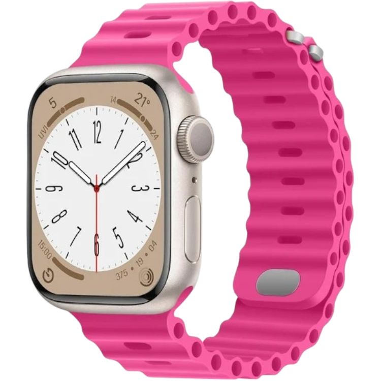 Pašček za uro "HITZEE" Apple Watch 42/44/45/49 mm, roza – Infostyle – Roza