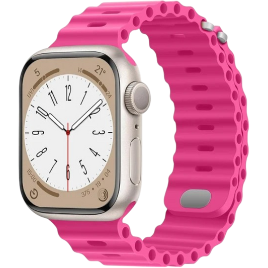 Pašček za uro "HITZEE" Apple Watch 42/44/45/49 mm, roza – Infostyle – Roza