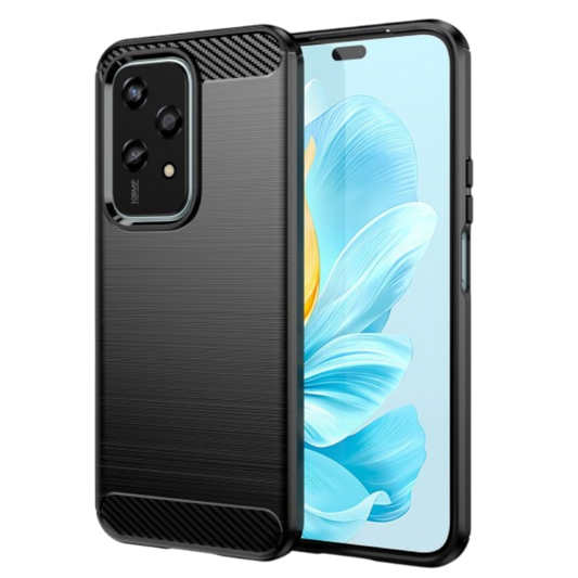 Ovitek za telefon "RanTuo Carbon" Honor 100 – Črna