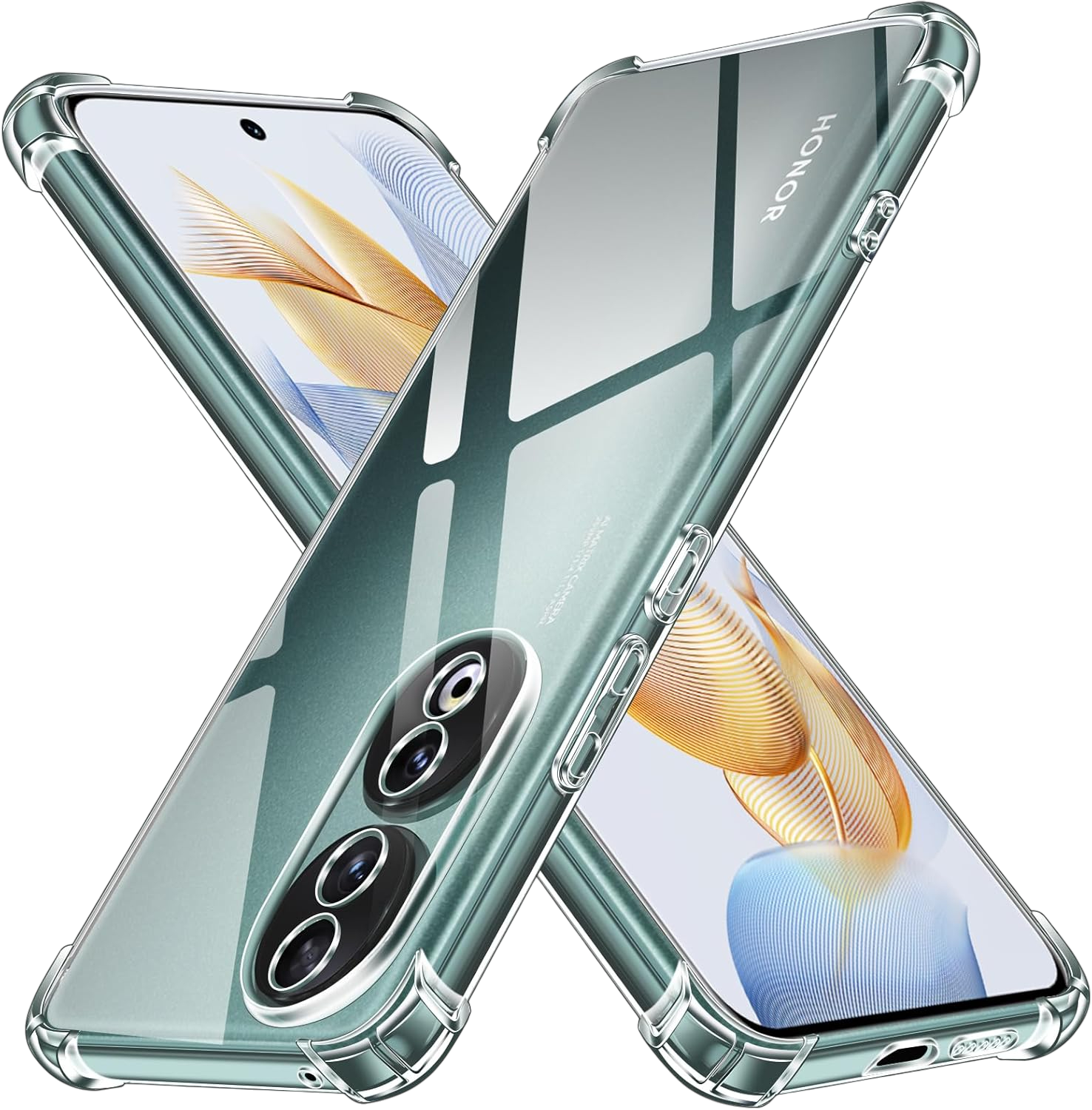 Ovitek za telefon "ivoler" za Honor 90 – Infostyle – Prozorna