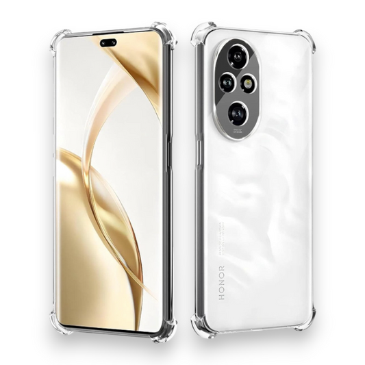 Silikonski ovitek "Shockproof" za Honor 200 – Techsuit – Prozorna / TPU silikon