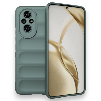 Silikonski ovitek "Valovi" za Honor 200 – Techsuit – Svetlo modra / TPU silikon