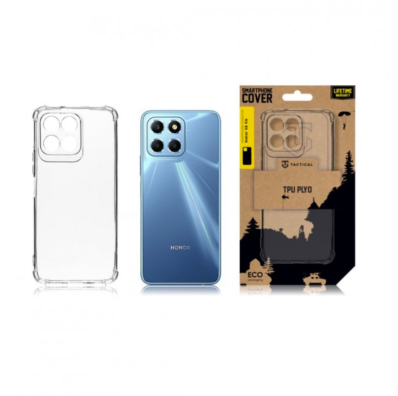 Silikonski ovitek "TPU PLYO" za Honor X6 4G - Prozorna – Tactical – Prozorna / TPU silikon