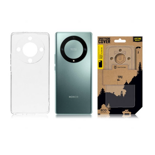 Silikonski ovitek "TPU KRYT PRO" za Honor Magic 5 Lite 5G - Prozorna – Tactical – Prozorna / TPU silikon